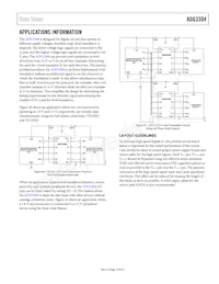 ADG3304BCBZ-REEL Datasheet Pagina 19