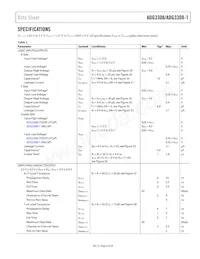 ADG3308BRUZ-REEL Datasheet Page 3