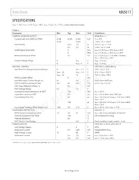 ADL5317ACPZ-REEL7 Datasheet Page 3