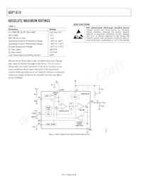 ADP1610ARMZ-R7數據表 頁面 4