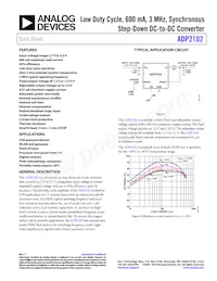 ADP2102YCPZ-1.8-R7數據表 封面