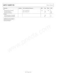 ADP2119ACPZ-1.0-R7數據表 頁面 4