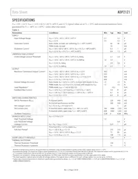 ADP2121ACBZ-1.85R7數據表 頁面 3