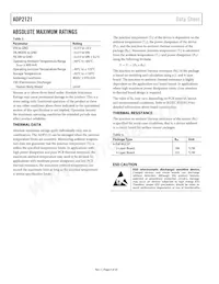 ADP2121ACBZ-1.85R7 Datasheet Pagina 4