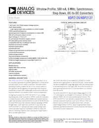 ADP2127ACNZ-1.20R7 Datenblatt Cover