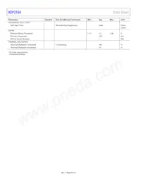 ADP2164ACPZ-3.3-R7 Datasheet Pagina 4