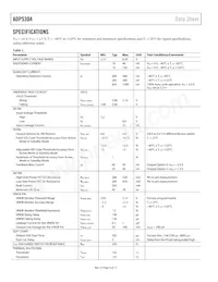 ADP5304ACPZ-2-R7數據表 頁面 4