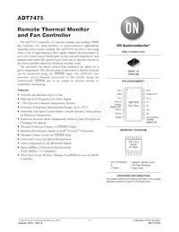 ADT7475ARQZ-RL7 Datenblatt Cover