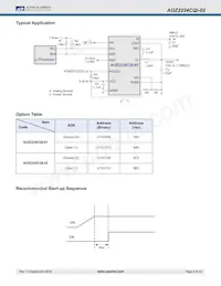 AOZ2234CQI-02數據表 頁面 2