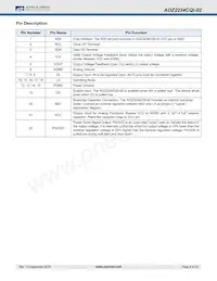 AOZ2234CQI-02數據表 頁面 4