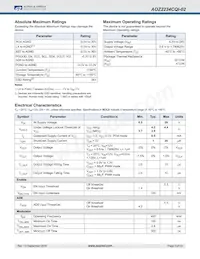 AOZ2234CQI-02數據表 頁面 5