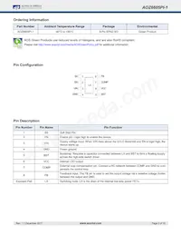 AOZ6605PI-1 Datasheet Pagina 2