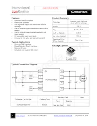 AUIRS20162STR Datasheet Cover