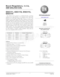 CS5174GD8G Datasheet Cover