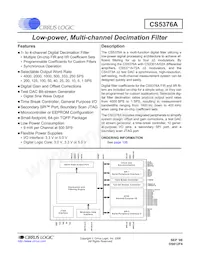 CS5376A-IQZR數據表 封面