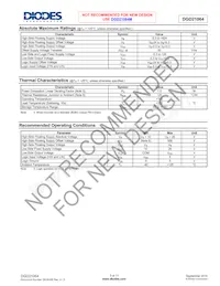 DGD21064S14-13 Datasheet Pagina 3