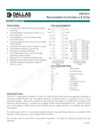 DS1211SN+T&R Datenblatt Cover