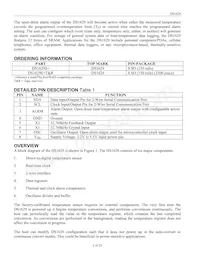 DS1629S-C05+T&R Datasheet Page 2