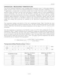 DS1629S-C05+T&R Datasheet Pagina 5