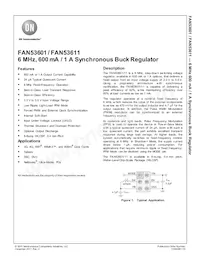 FAN53601AUC105X Datasheet Copertura