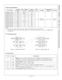 FAN53601AUC105X Datasheet Pagina 2