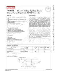 FAN5602MU33X數據表 封面