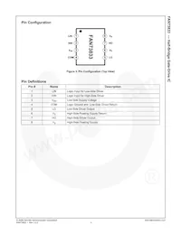 FAN73833M Datasheet Page 4