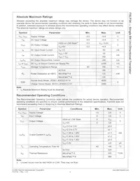 FXLP34FHX Datasheet Page 4