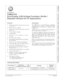 FXMA2102UMX Datasheet Cover