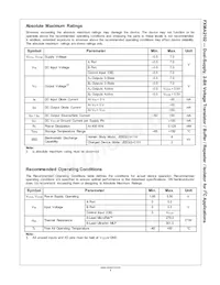 FXMA2102UMX Datasheet Pagina 4