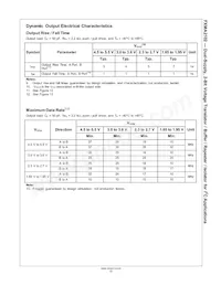 FXMA2102UMX Datasheet Page 10