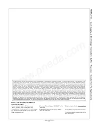 FXMA2102UMX Datasheet Pagina 17