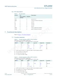 GTL2002DP/S440 Datasheet Pagina 4