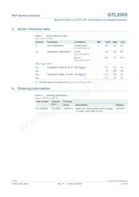 GTL2005PW/DG Datasheet Pagina 2