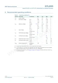 GTL2005PW/DG Datasheet Pagina 6