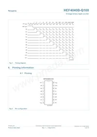 HEF4040BT-Q100J數據表 頁面 3