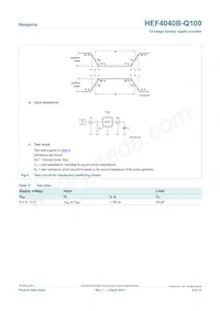 HEF4040BT-Q100J數據表 頁面 8