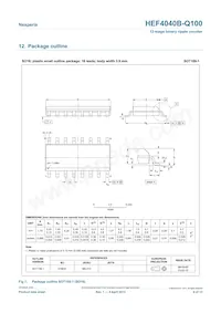 HEF4040BT-Q100J數據表 頁面 9