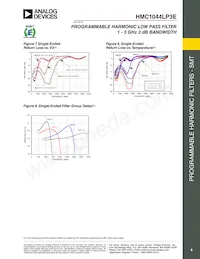 HMC1044LP3ETR Datasheet Page 4