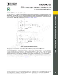 HMC1044LP3ETR Datasheet Page 10