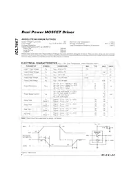 ICL7667CBA+T Datenblatt Seite 2