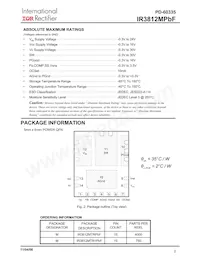 IR3812MTR1PBF Datasheet Pagina 2