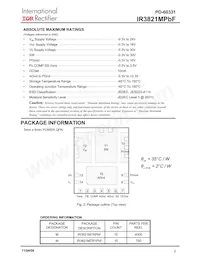 IR3821MTR1PBF Datasheet Pagina 2