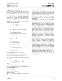 IR3821MTR1PBF Datasheet Pagina 16