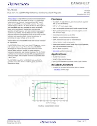 ISL78322ARZ-T7A Datenblatt Cover