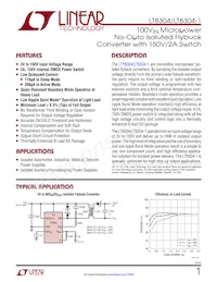 LT8304HS8E-1#TRPBF Datasheet Copertura