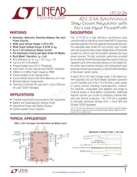 LTC3126HFE#TRPBF Datasheet Copertura