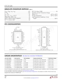 LTC3126HFE#TRPBF Datasheet Pagina 2