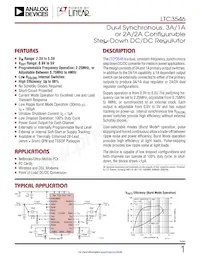 LTC3546IFE Datenblatt Cover