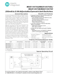 MAX14575ALETA+T Datenblatt Cover